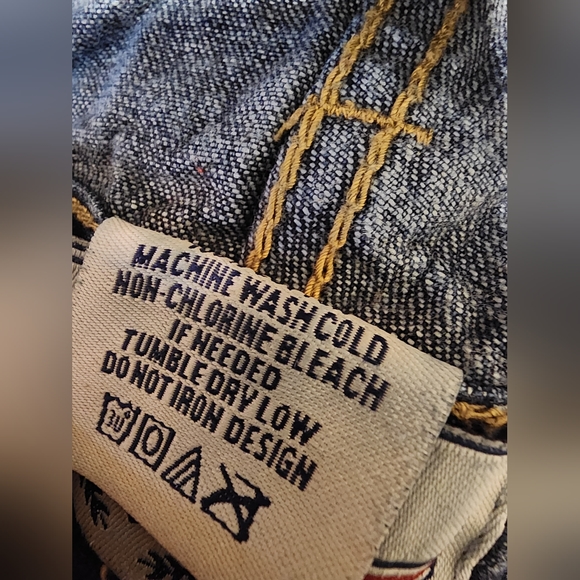 Pre-Loved Men Jeans Sz W34 L34 Great Condition Vintage by Ivy League - Picture 3 of 4